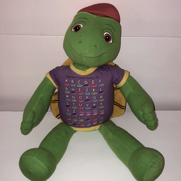 Vintage 2000 Franklin The Turtle phonics pal Interactive toy - Picture 1 of 6
